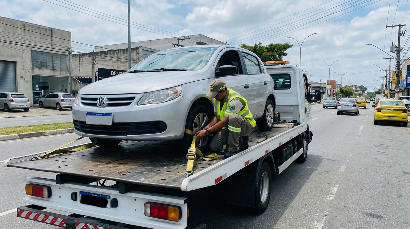 Recolhimento após Colisão em São José dos Pinhais‑PR